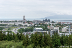 Blick auf Reykjavík