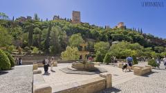 Blick auf die Alhambra (Granada)