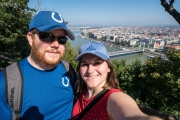 Blick auf Budapest