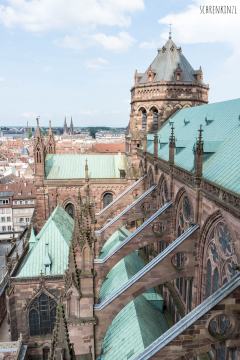 Strassbourg Aussicht von der Kathedrale