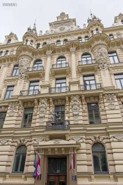 Jugendstilgebäude Rigaaadler