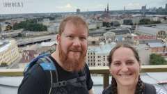 Ausblick über Riga