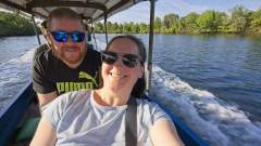 Anreise per Boot zum Cardamon Tented Camp
